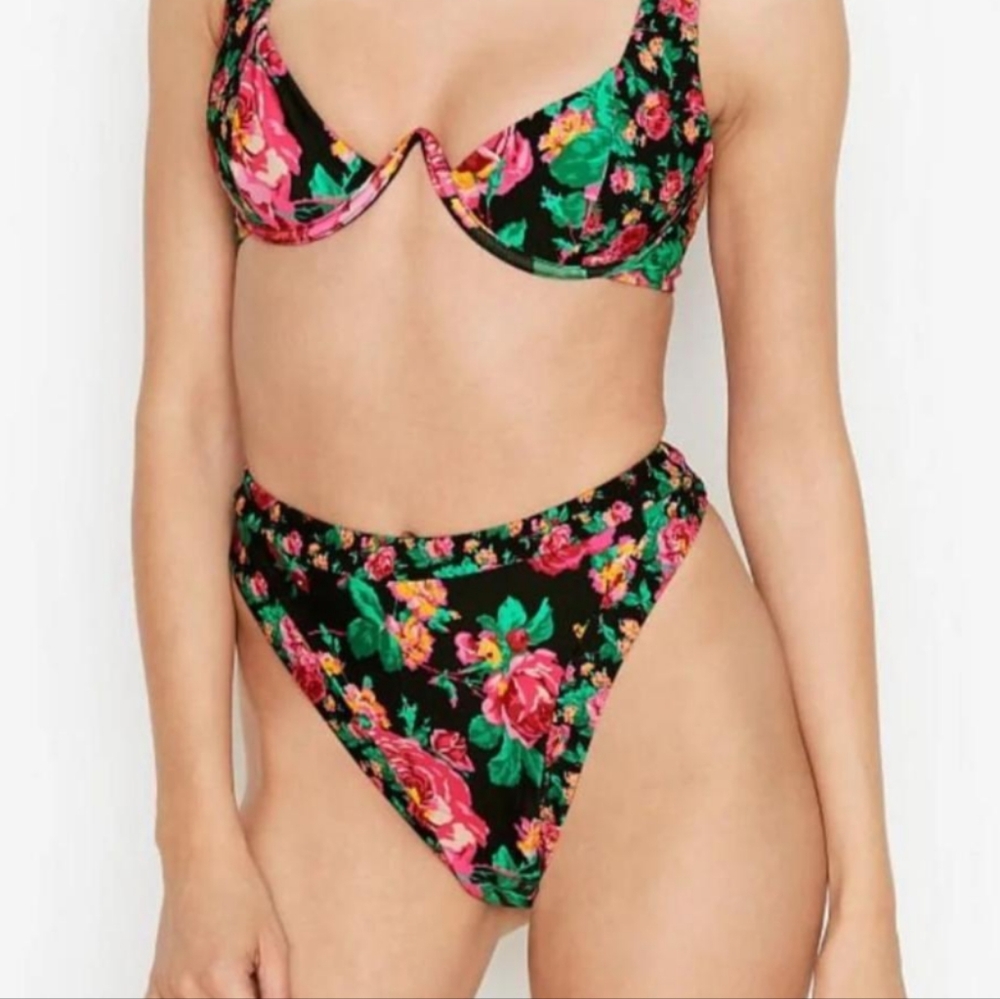 For Love & Lemons High Waist Bikini Bottom